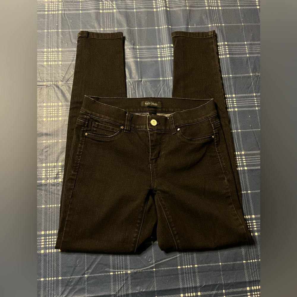 White House Black Market Jeans Black Skinny‎ Jegging Sz XS - Picture 5 of 8